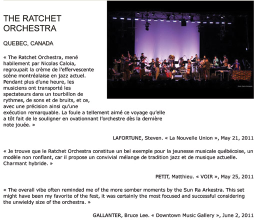 Ratchet Orchestra Press